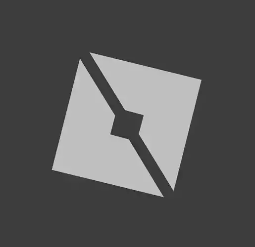 3d Roblox Studio Logo Free low-poly 3D model