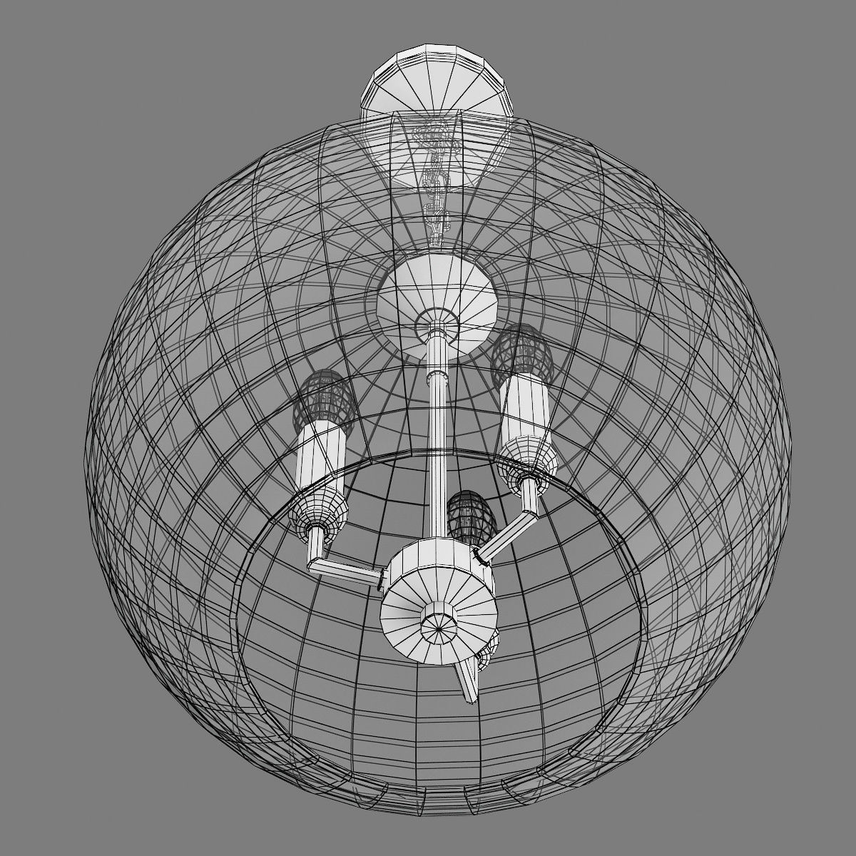 729131 Sferico Lightstar hanging chandelier 3D model_2