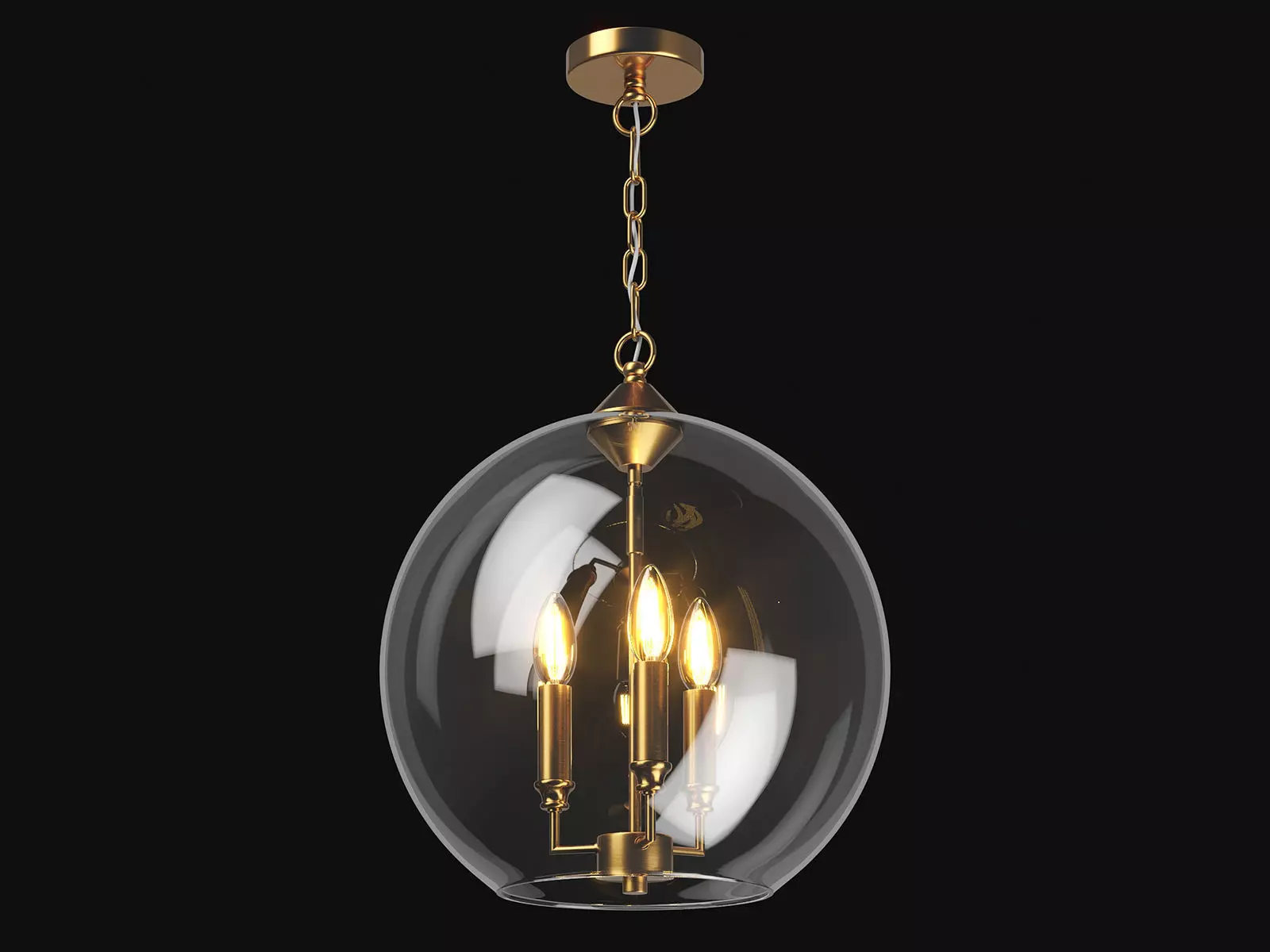 729131 Sferico Lightstar hanging chandelier 3D model_0