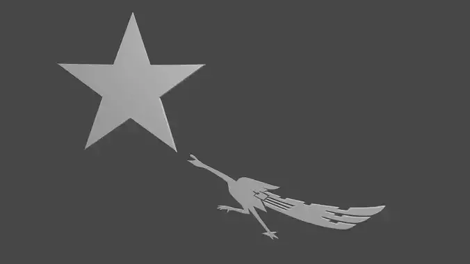 NLD Logo 3D print model