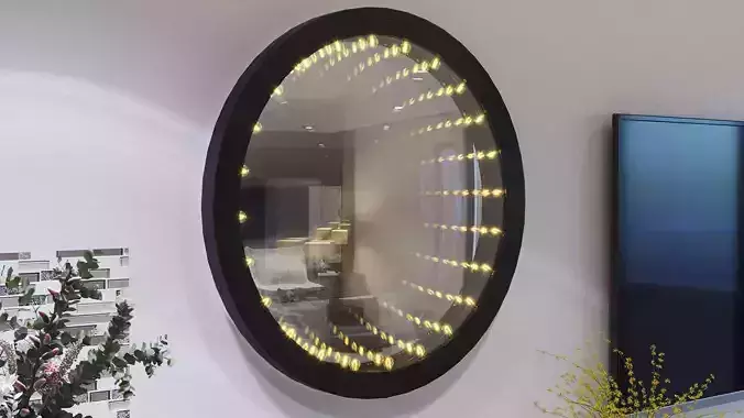 Inception Mirror Black