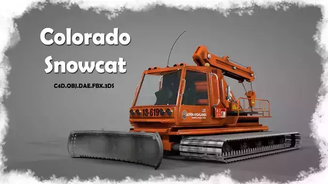 Colorado Snowcat 3D model