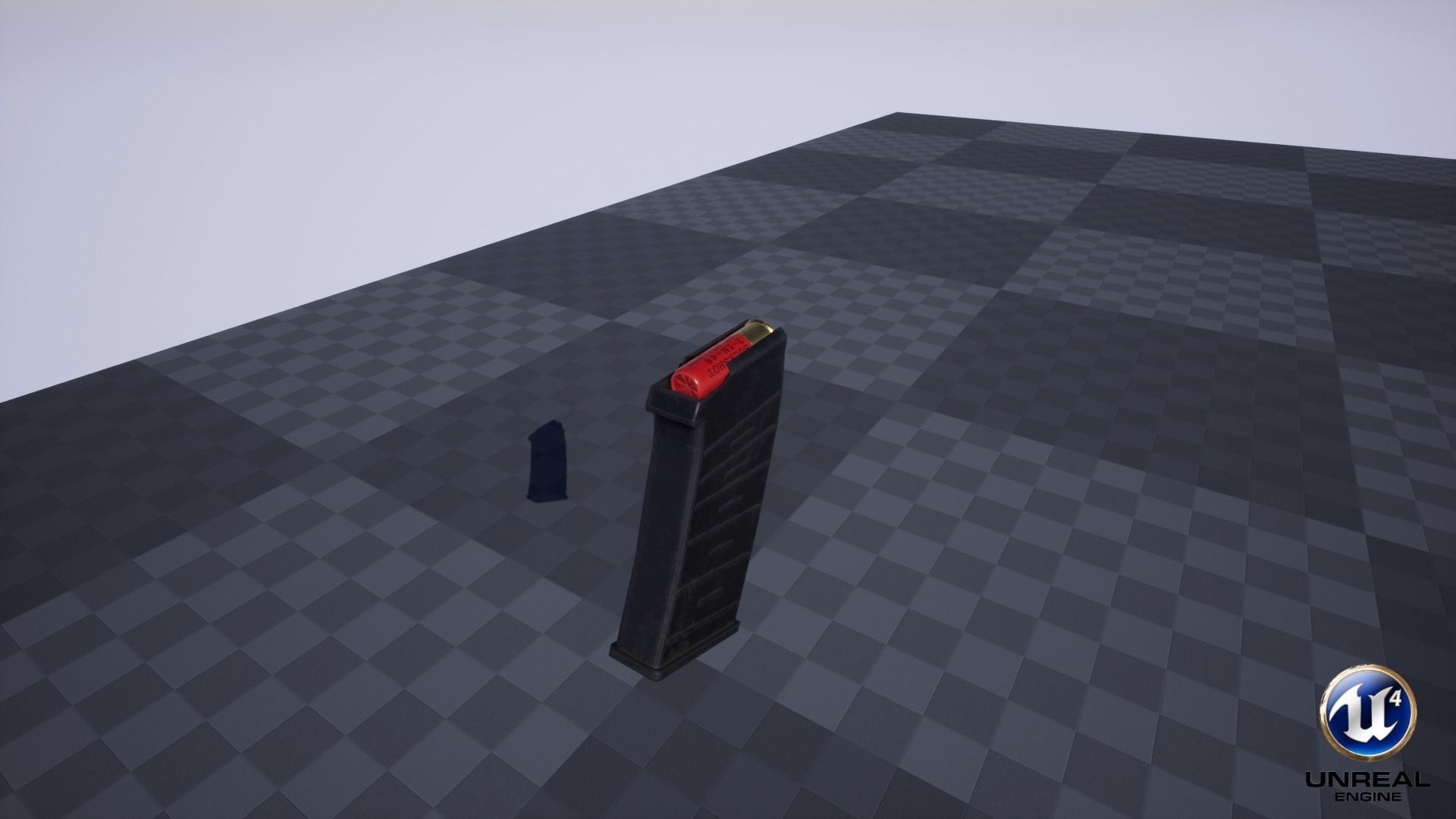 ASR-12 Automatic Combat Shotgun Low-poly 3D model_32