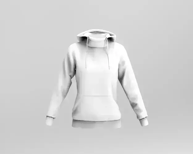 Women hoodie ladies clothing Marvelous Designer