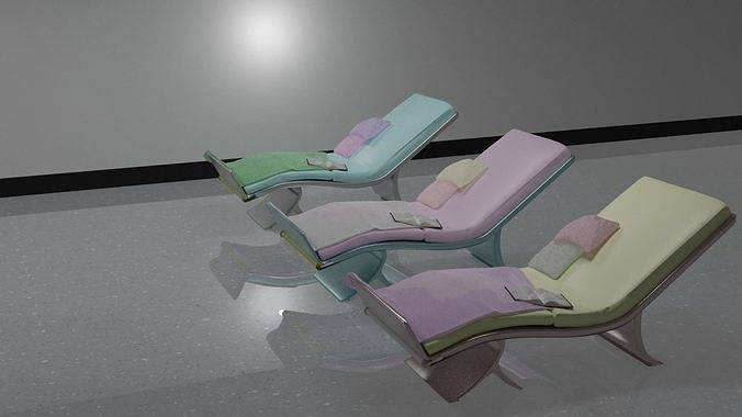 Hospital bed Look a like 3D model
