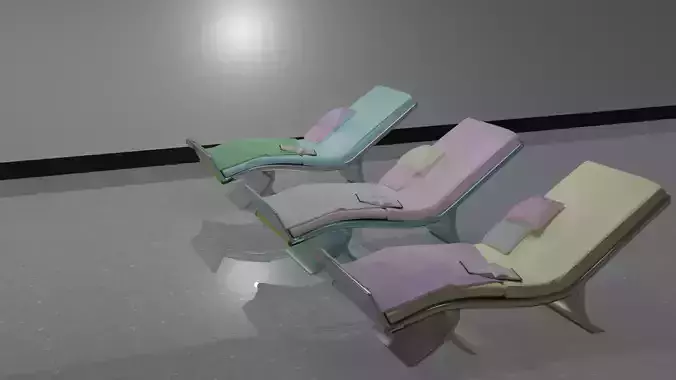 Hospital bed Look a like 3D model