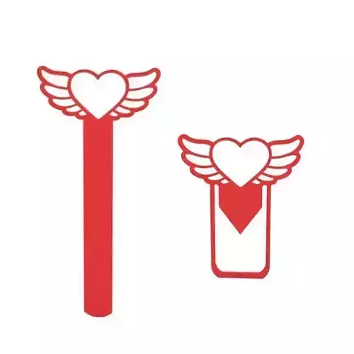 Paper clip and bookmark