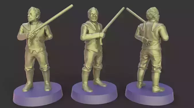 Star wars legion dooku presupported included