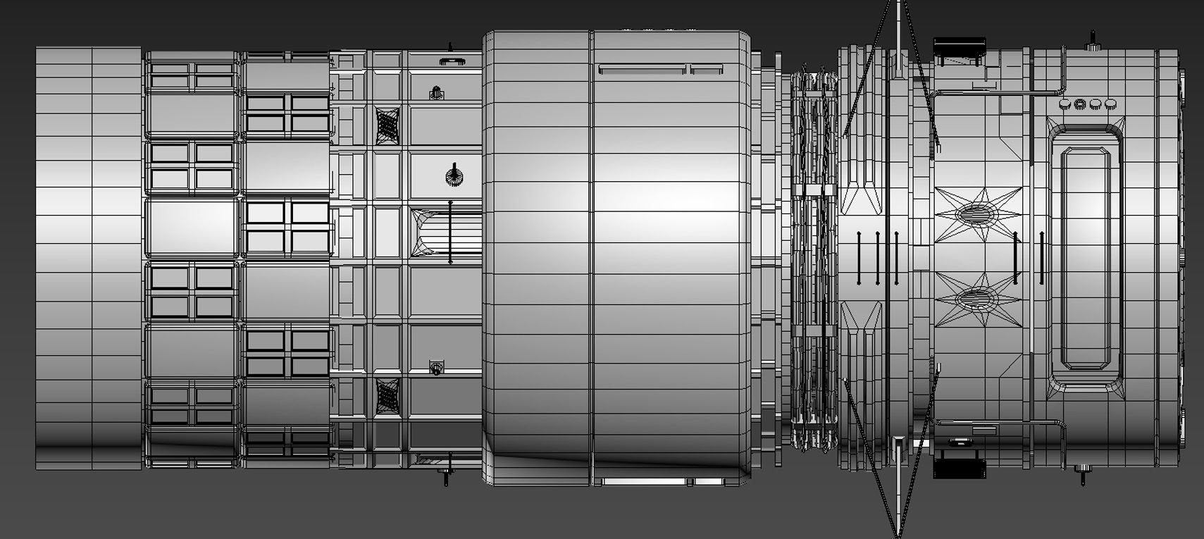 Space Module 006 3D model_11