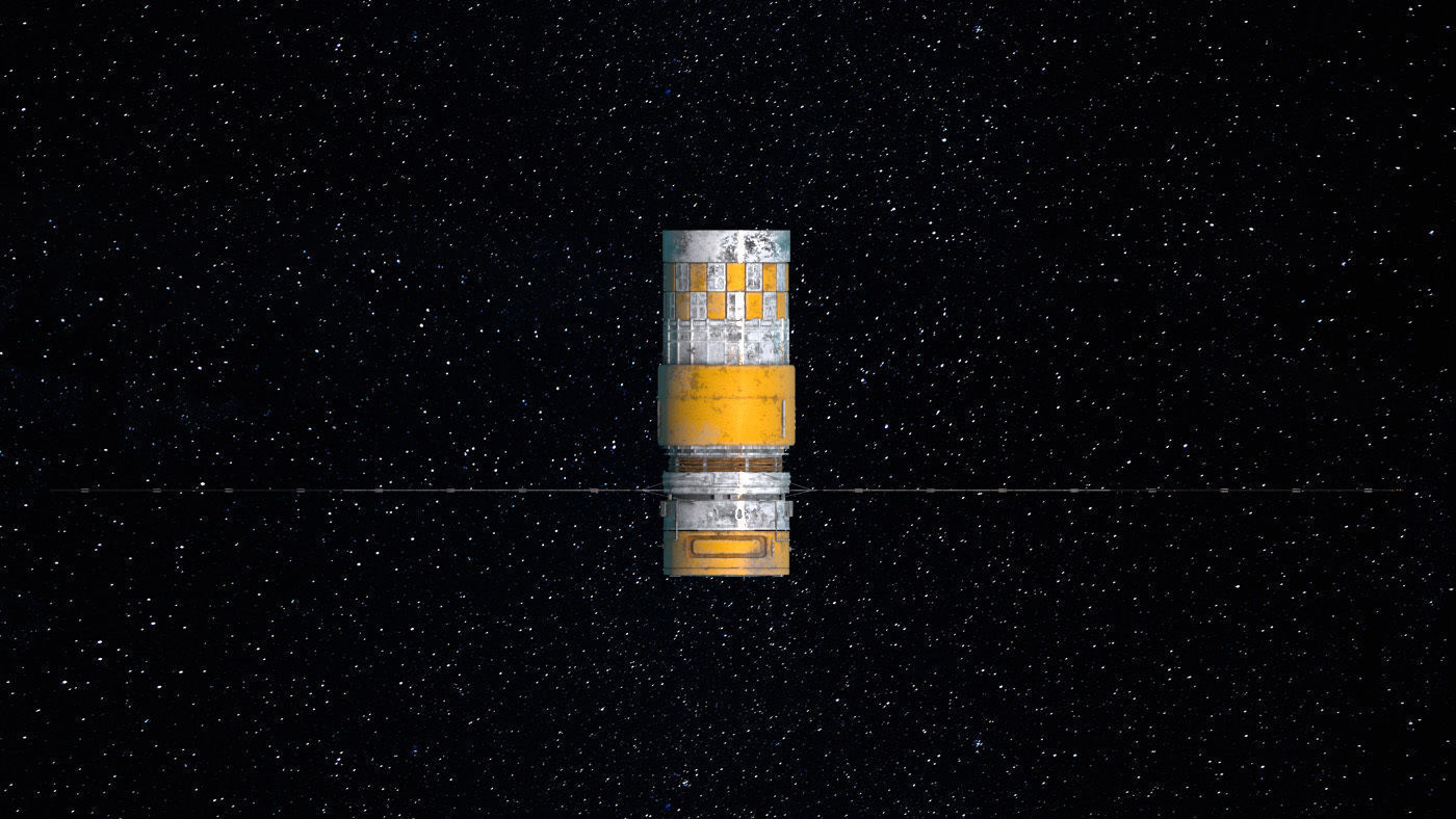 Space Module 006 3D model_6