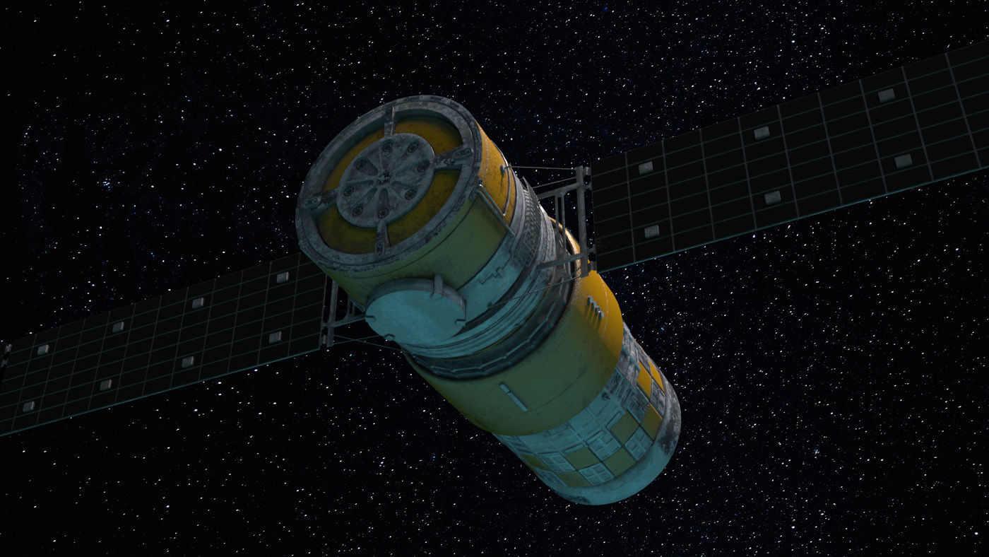 Space Module 006 3D model_3