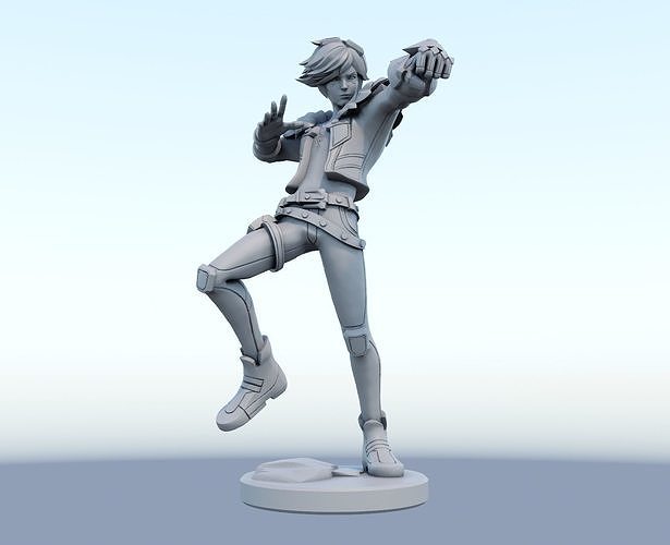 Ezreal 3D Print Model from League of Legends 3D print model