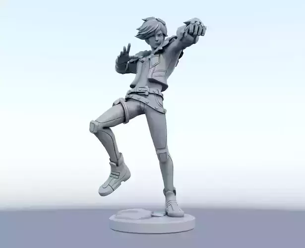 Ezreal 3D Print Model from League of Legends 3D print model