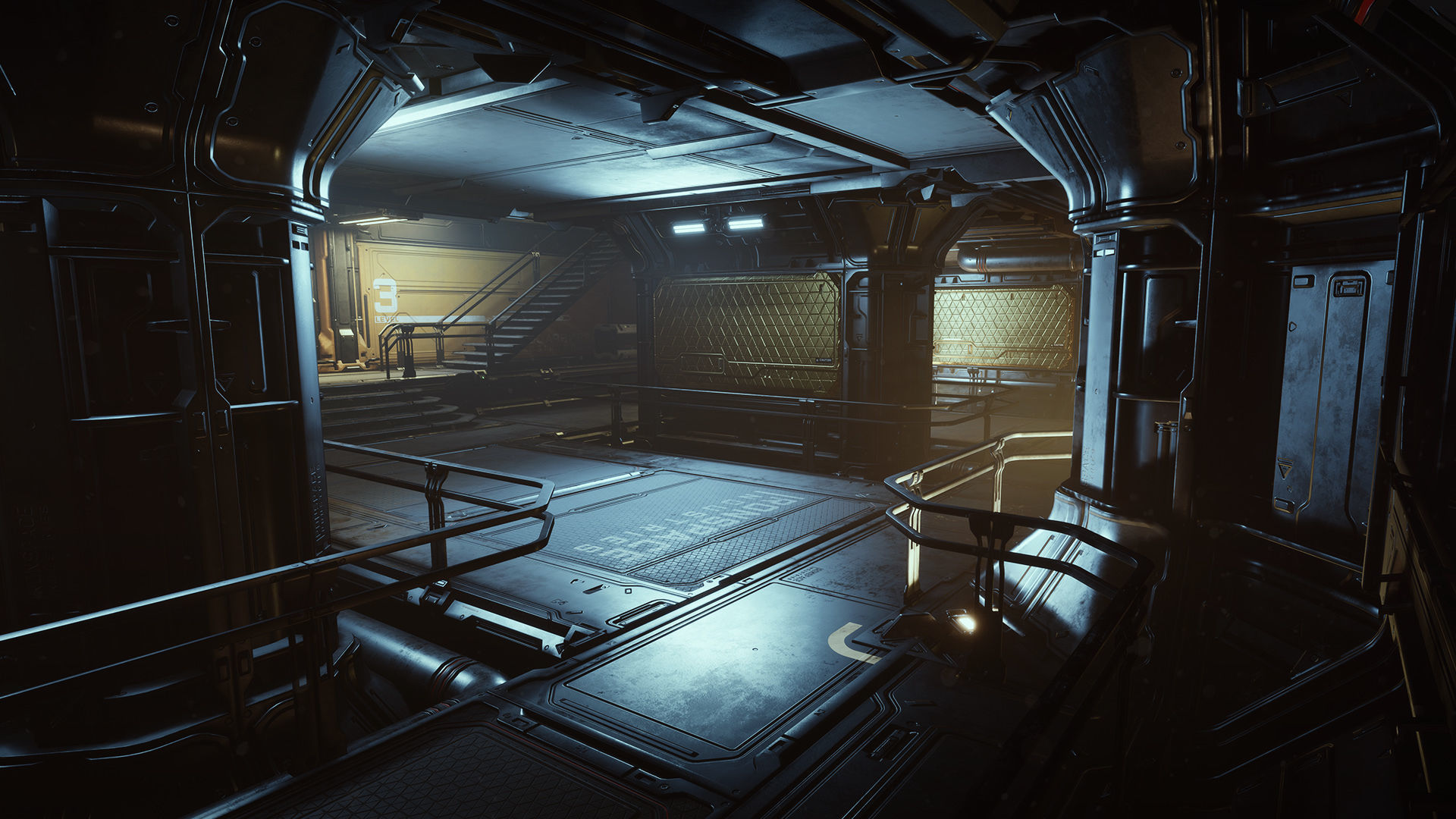 JUPITER - Sci-Fi Modular Environment UE Kit  Low-poly 3D model_6