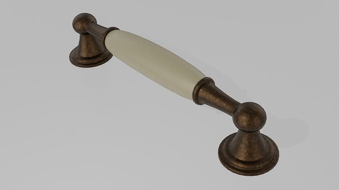 Bronze Furniture Handle 10 3D model