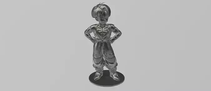 Trunks dragon ball statue
