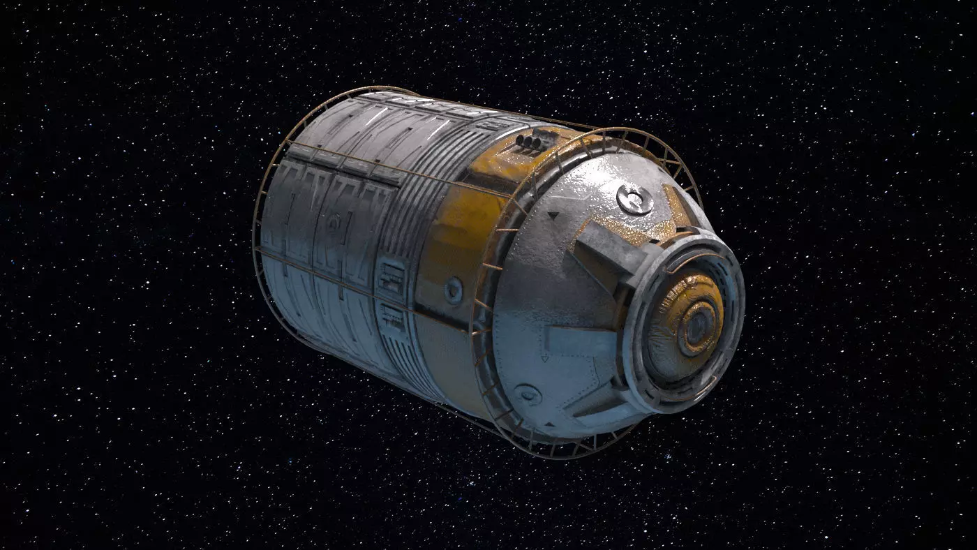 Space Module 007 3D model