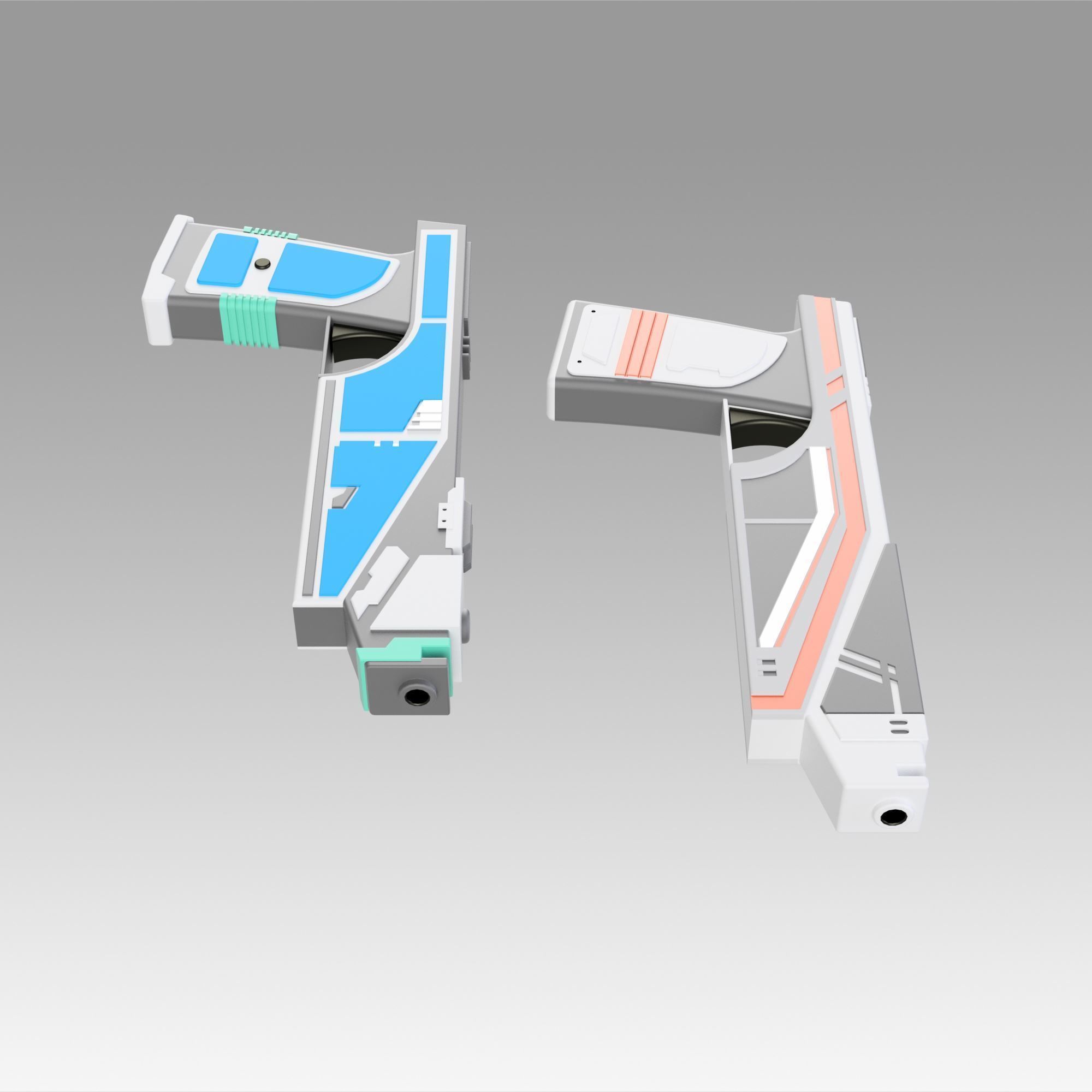 Star Wars Sabine armor bundle weapon prop cosplay replica 3D print model_5