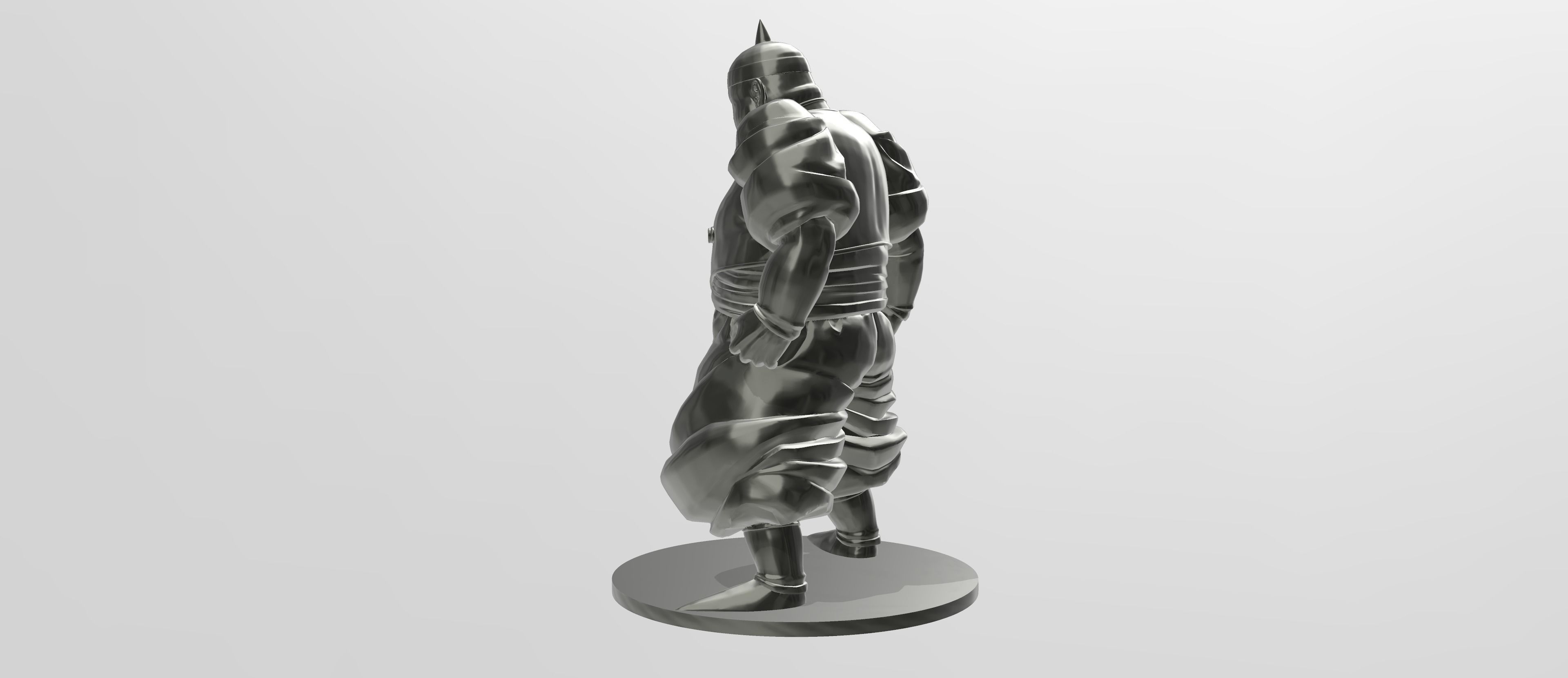 Android 19 3D print model_2