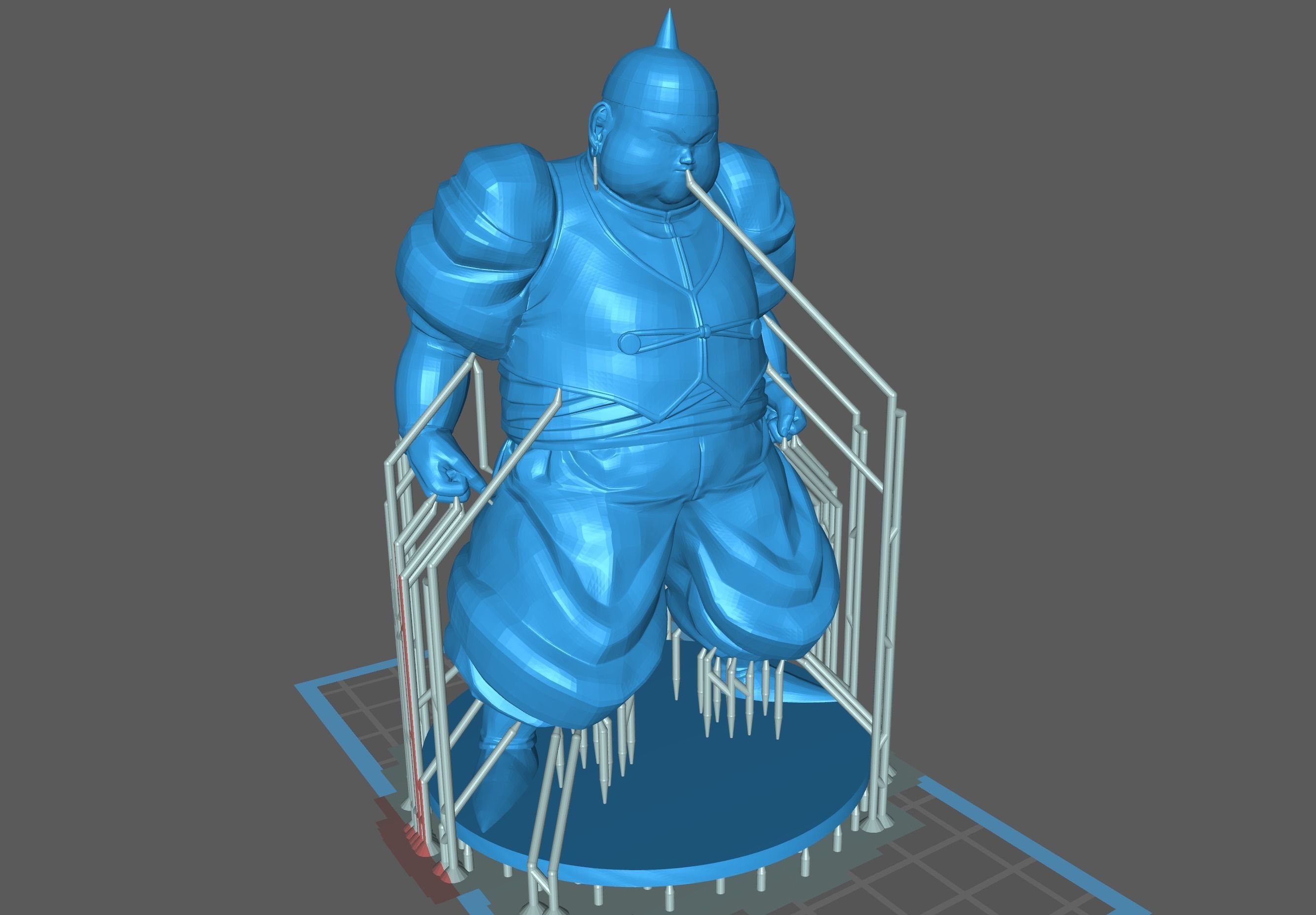 Android 19 3D print model_6