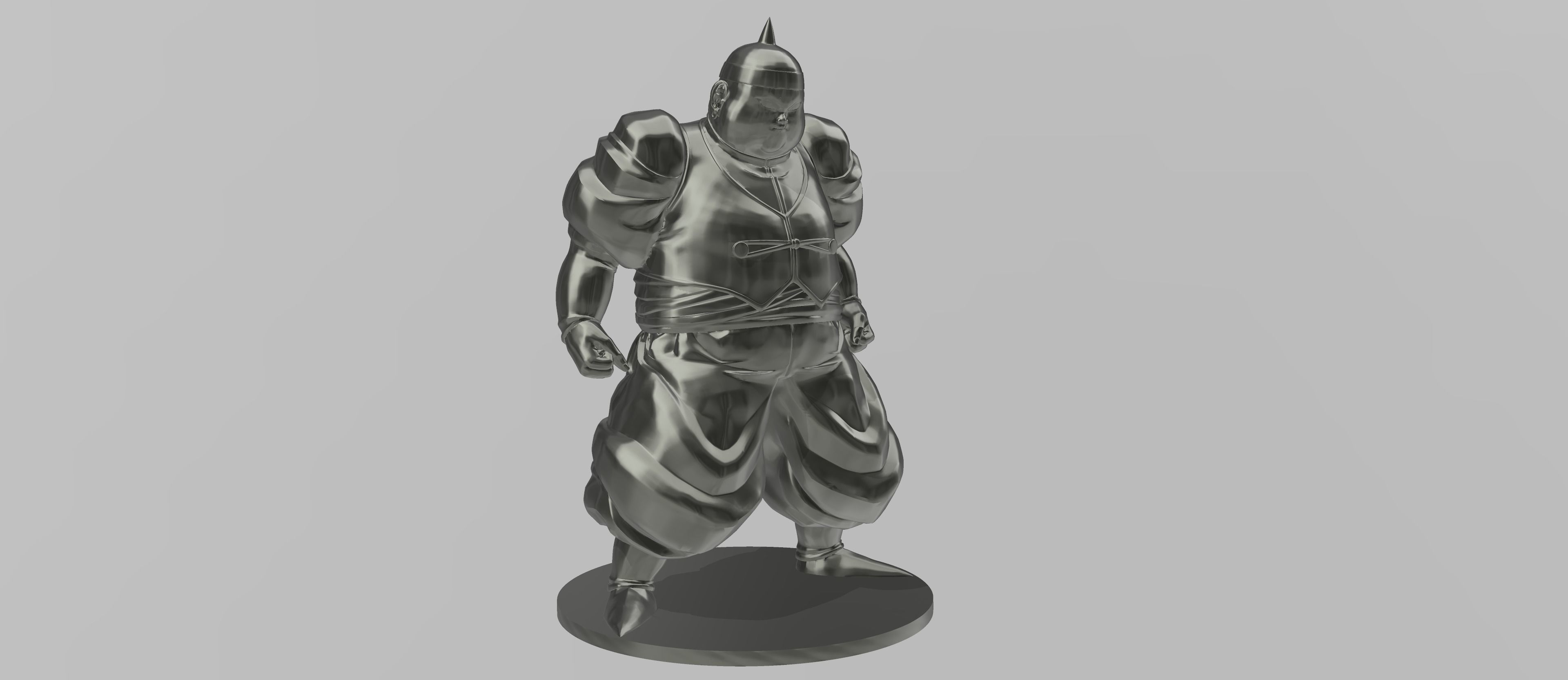 Android 19 3D print model_5