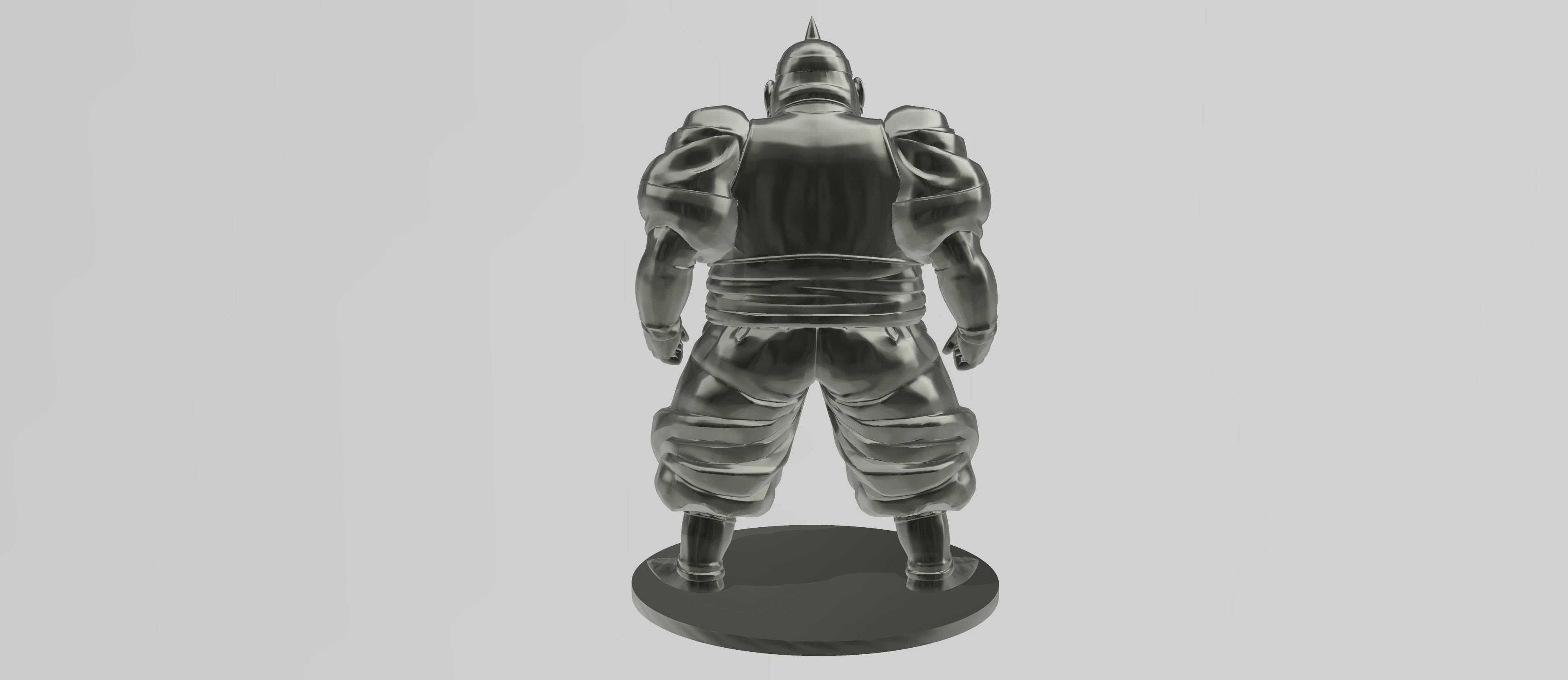 Android 19 3D print model_3