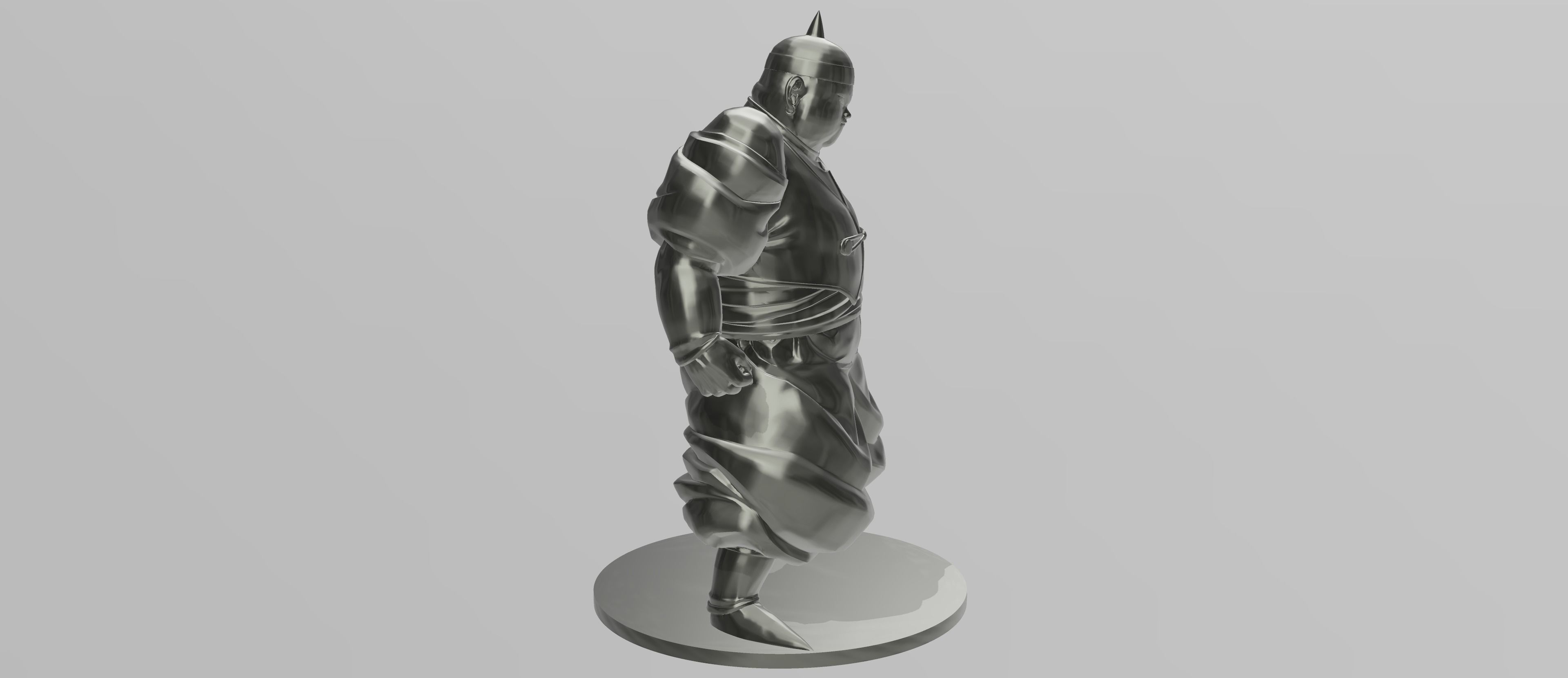 Android 19 3D print model_4