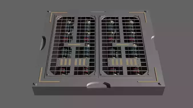 Sci-fi Floor 3D model