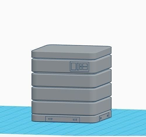 Far Away Galaxy Cargo Crate 3D print model