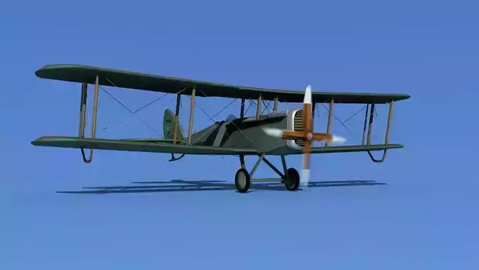 Airco DH-4 V04 US Air Mail 3D model