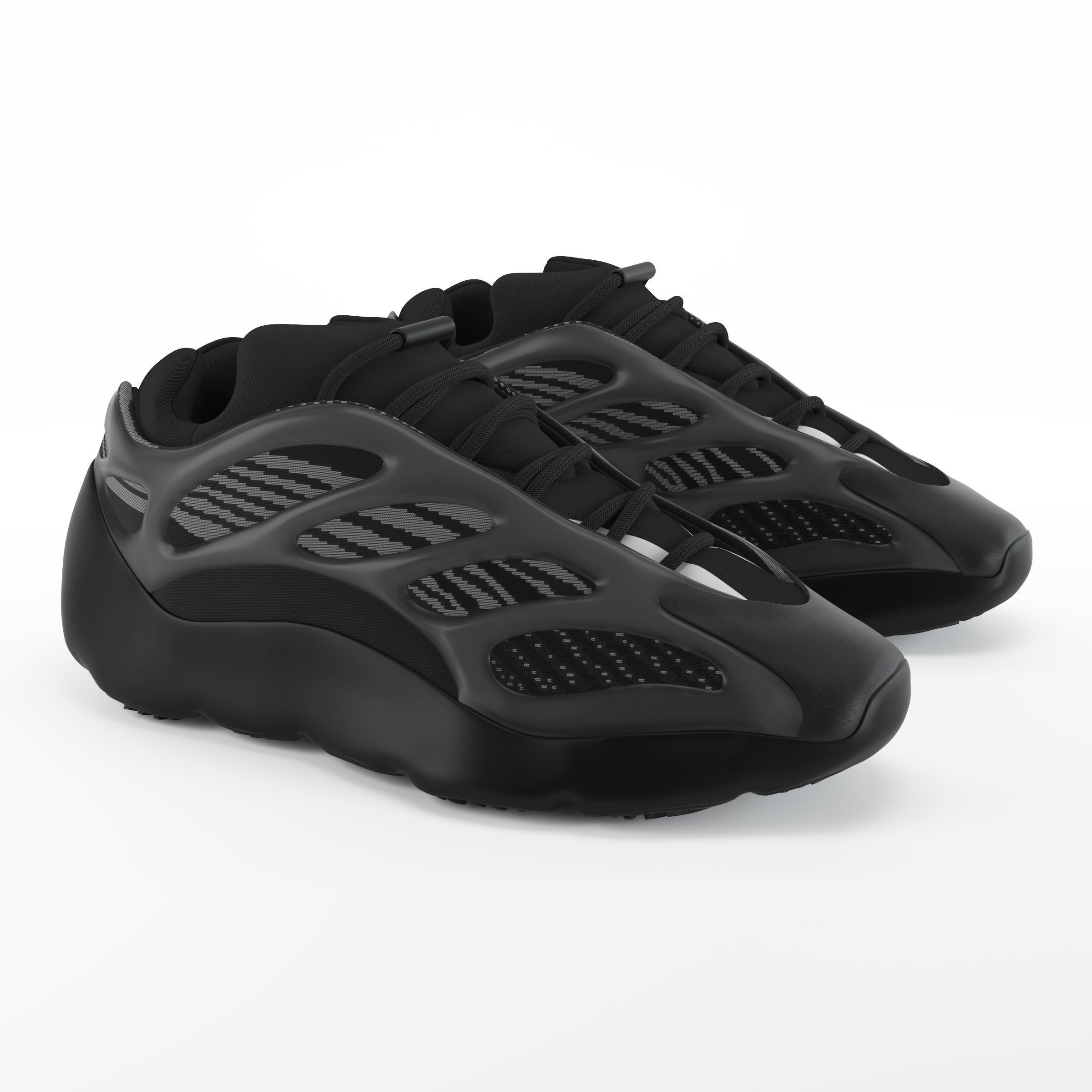 Yeezy 700 V3 Alvah PBR Low-poly 3D model_2