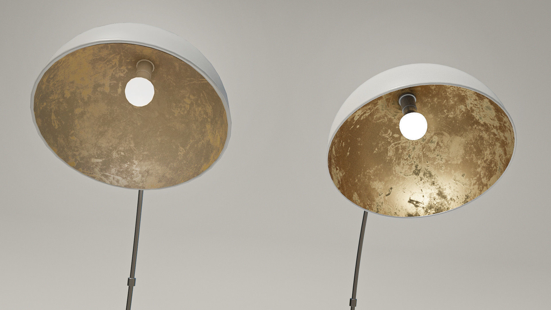 Reading lamp - HD and low poly versions Low-poly 3D model_14