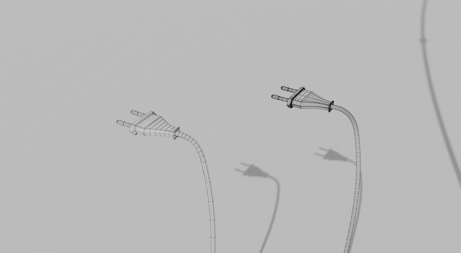 Reading lamp - HD and low poly versions Low-poly 3D model_9