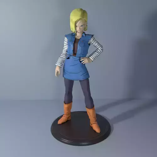 Android 18 3D print model
