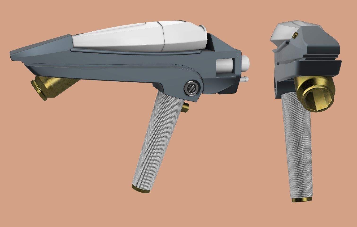 USS Kelvin Phaser 3D print model_1