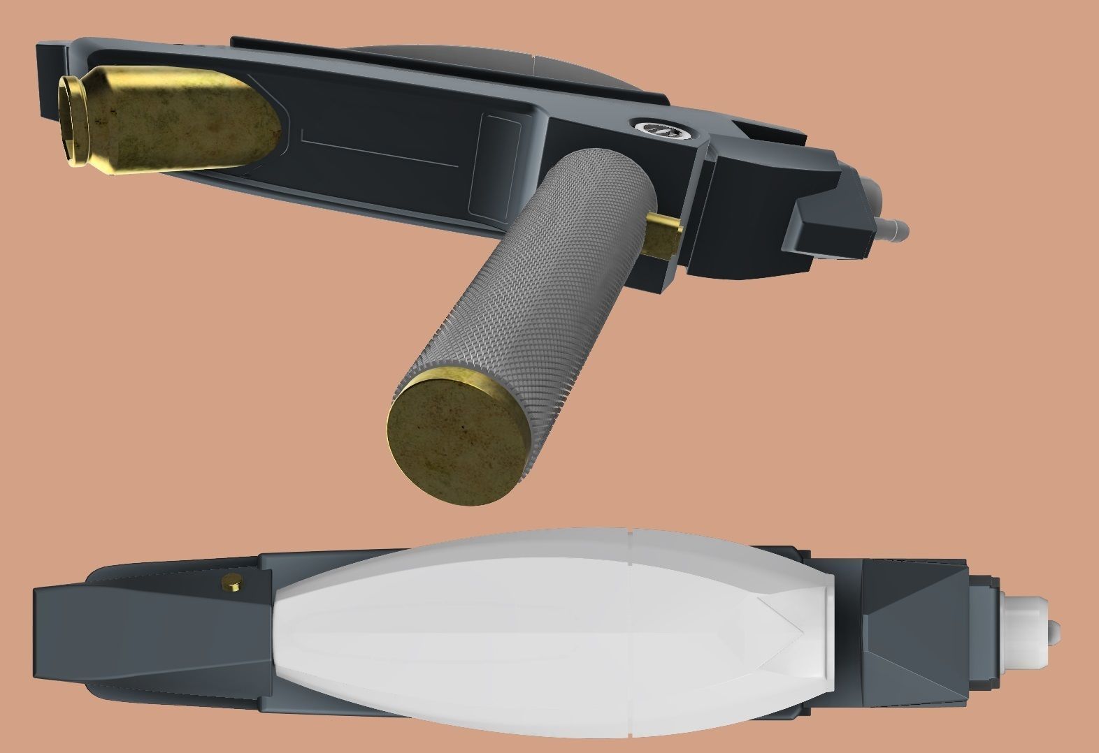 USS Kelvin Phaser 3D print model_2