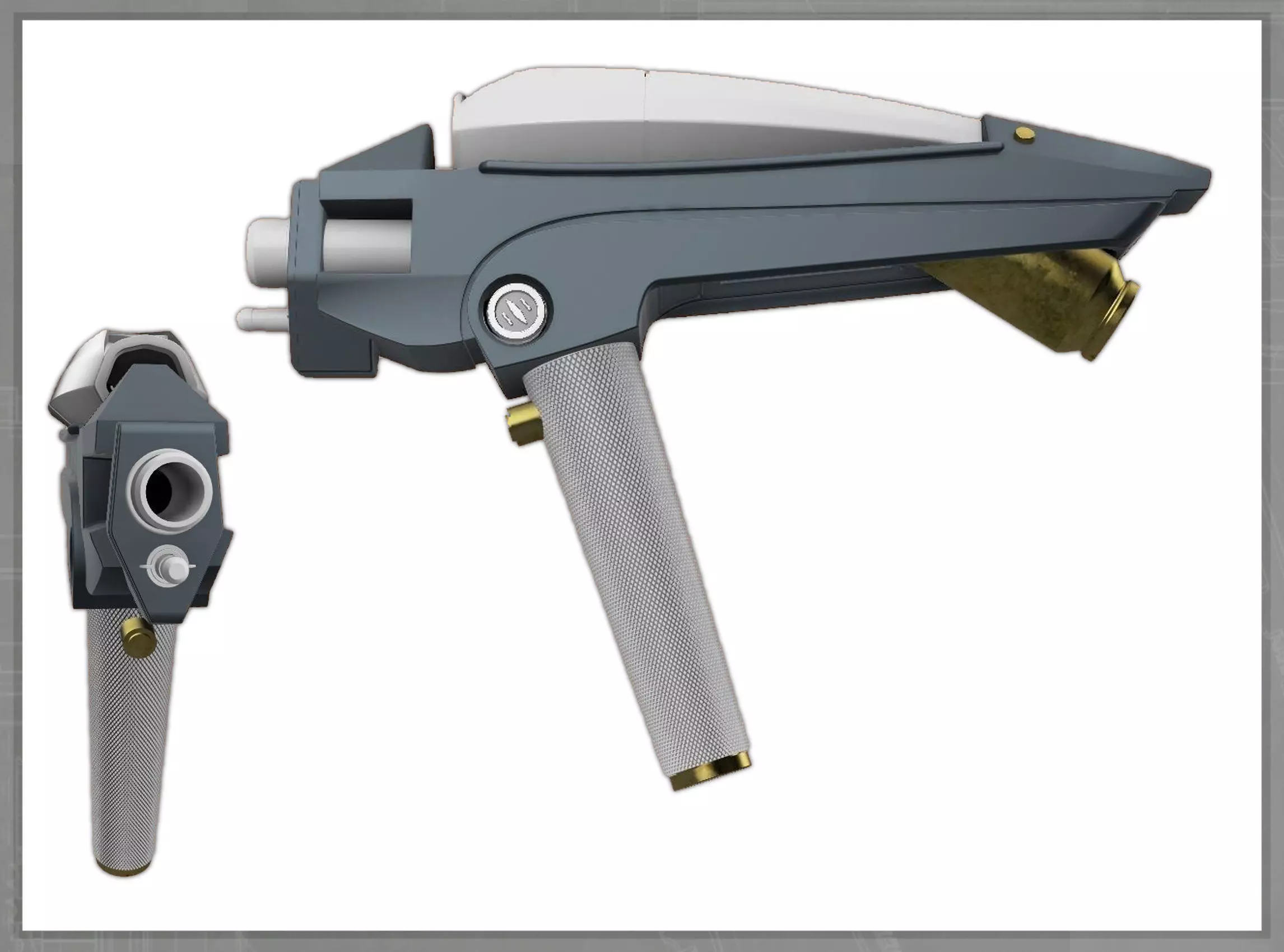 USS Kelvin Phaser 3D print model_0