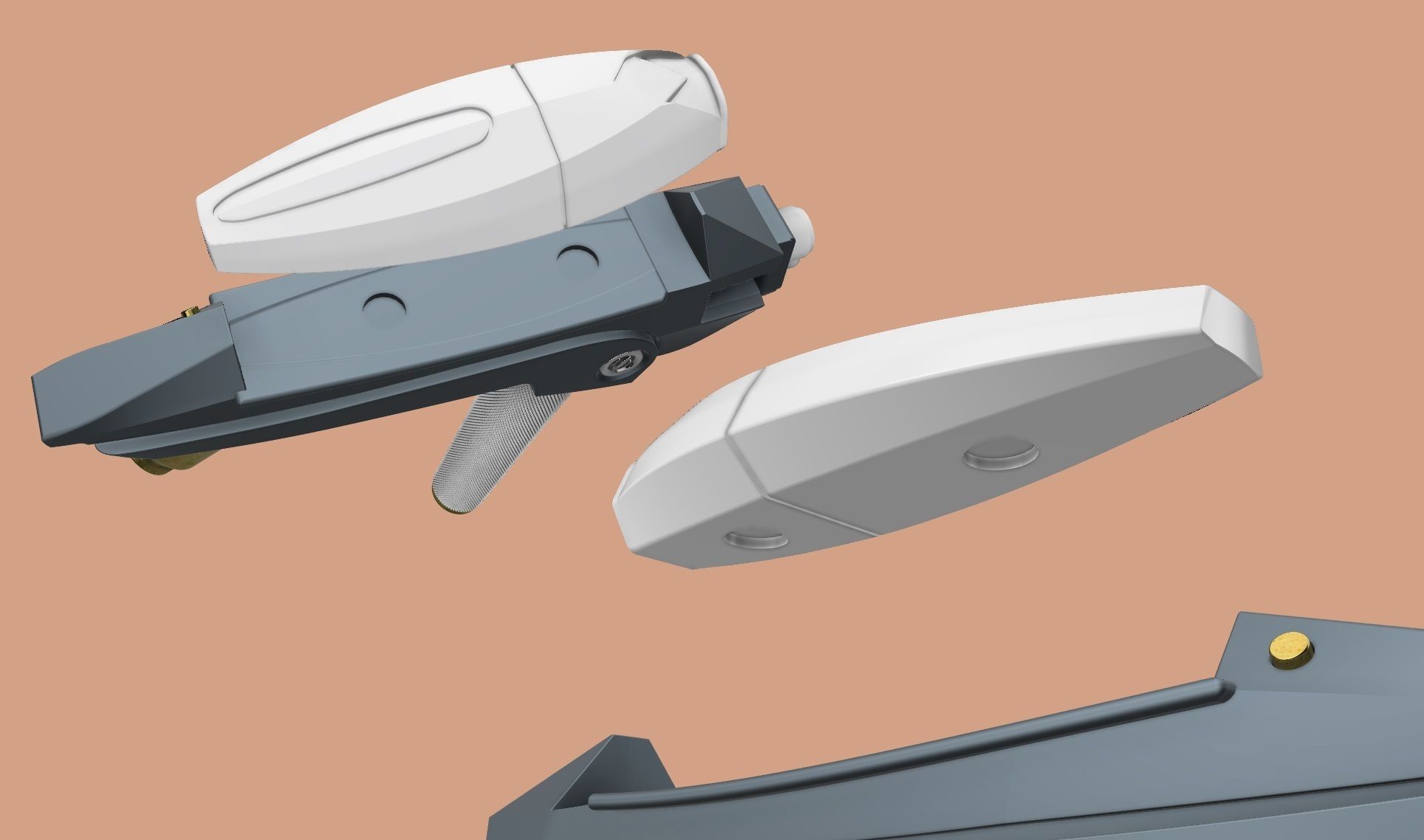 USS Kelvin Phaser 3D print model_5