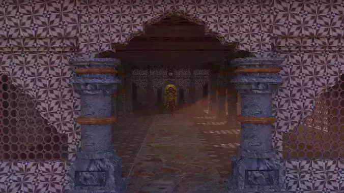 3D Game ENVIRONMENT  GAME ASSSETS  Low-poly 3D model