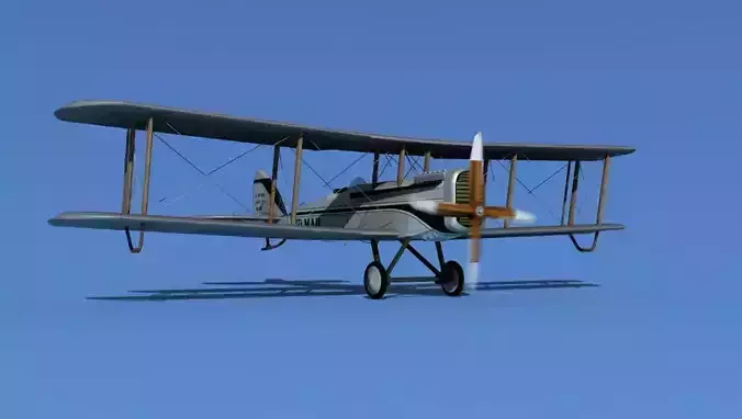 Airco DH-4 V05 US Air Mail 3D model