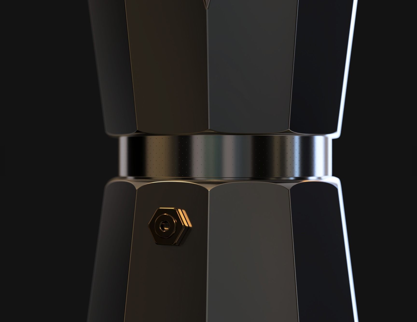 Italian Coffee maker 3D model_14