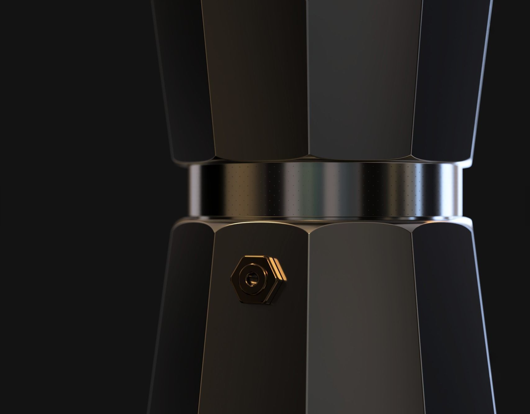 Italian Coffee maker 3D model_12