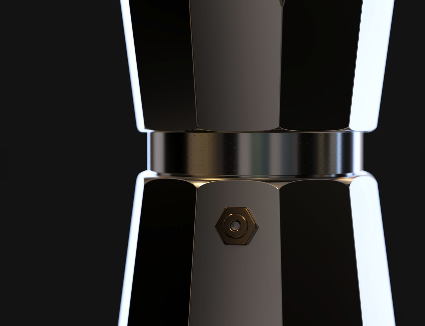 Italian Coffee maker 3D model_13