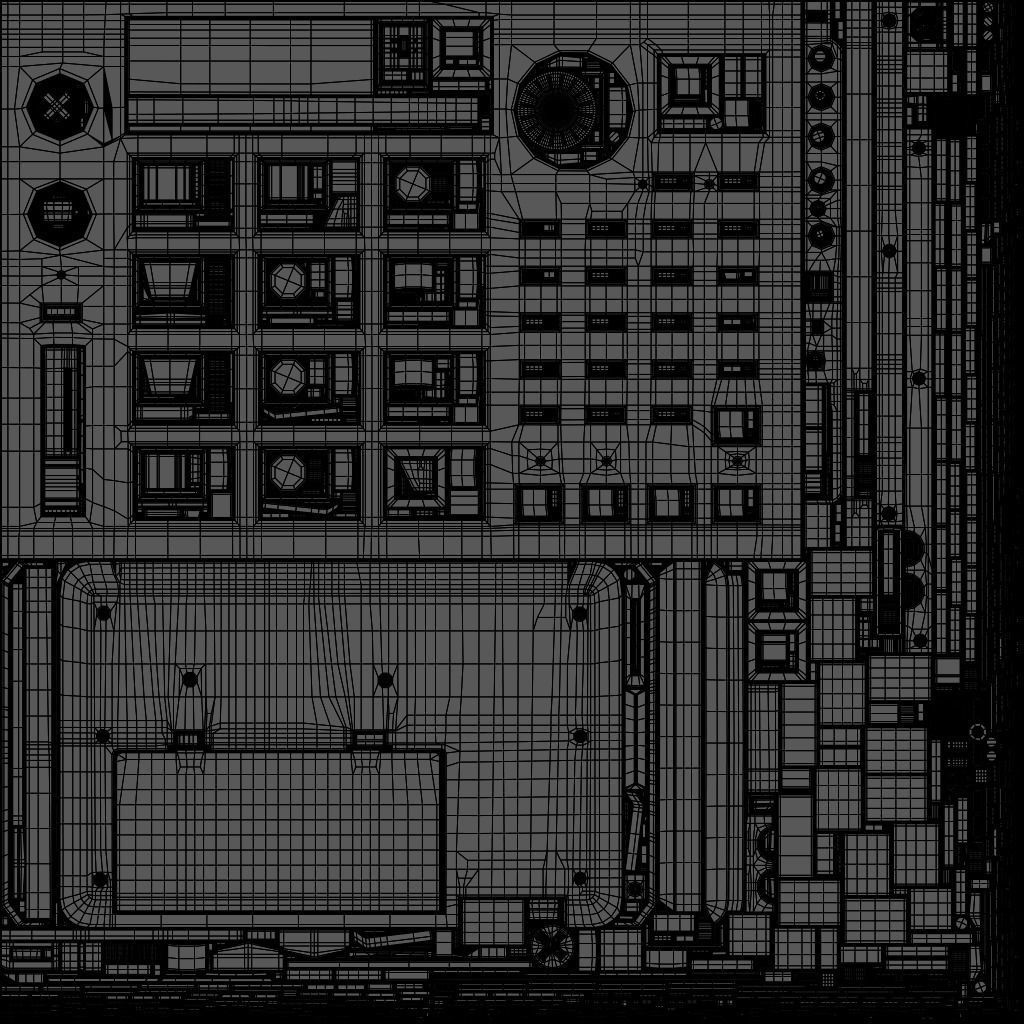 AKAI MPC 500 3D model_10
