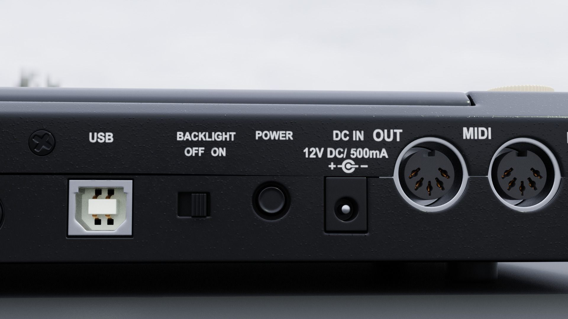 AKAI MPC 500 3D model_8