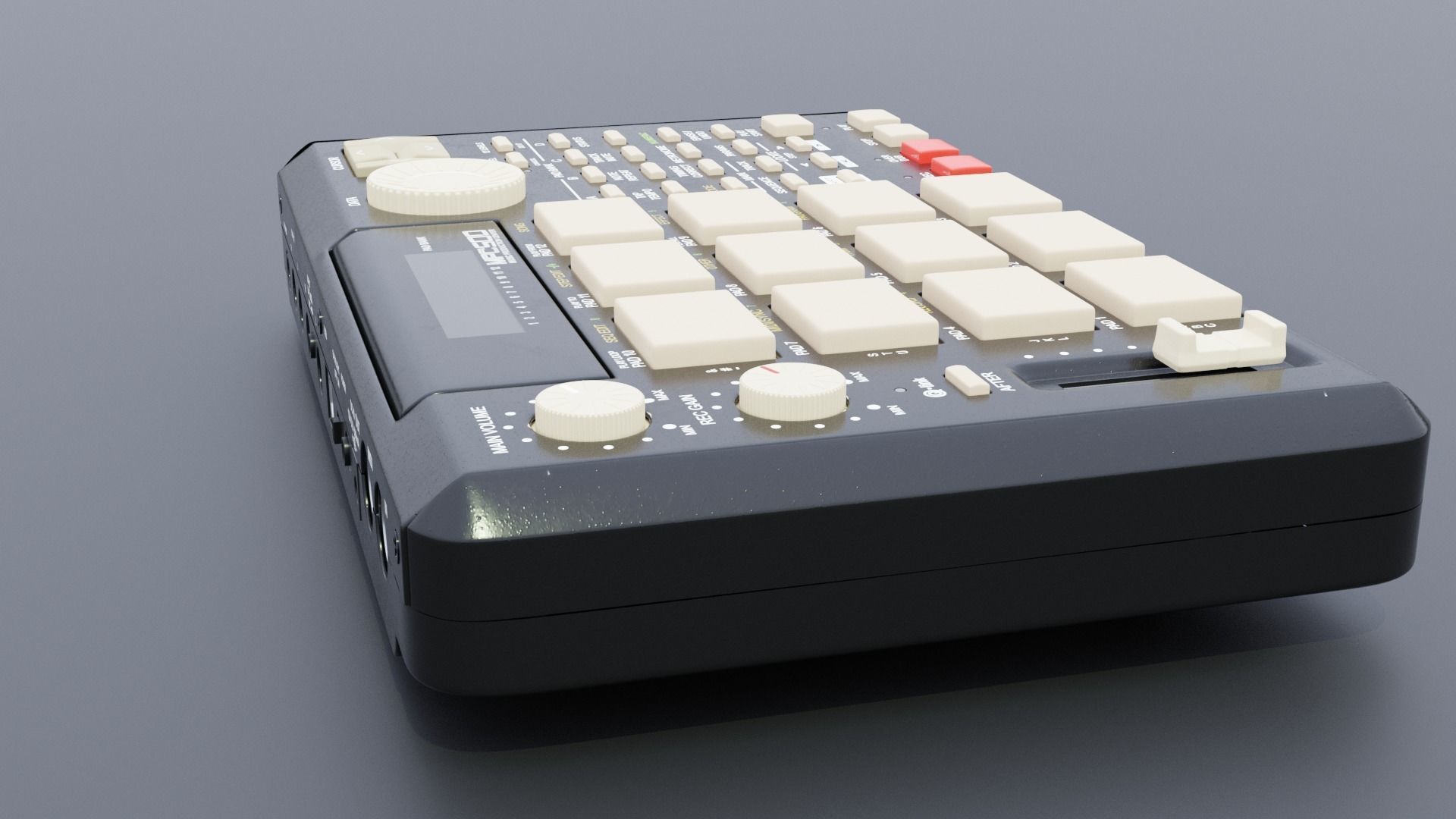 AKAI MPC 500 3D model_3