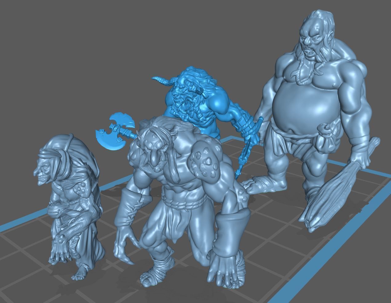 Dnd Monster Bundle 01 3D print model_2