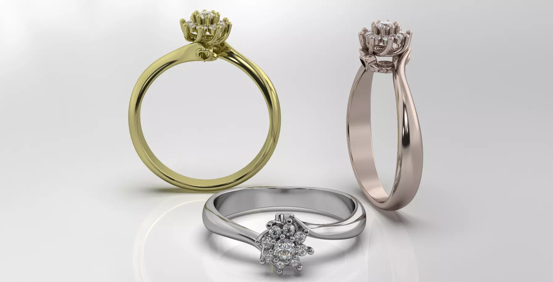 New ring model 2021 3D print model_0