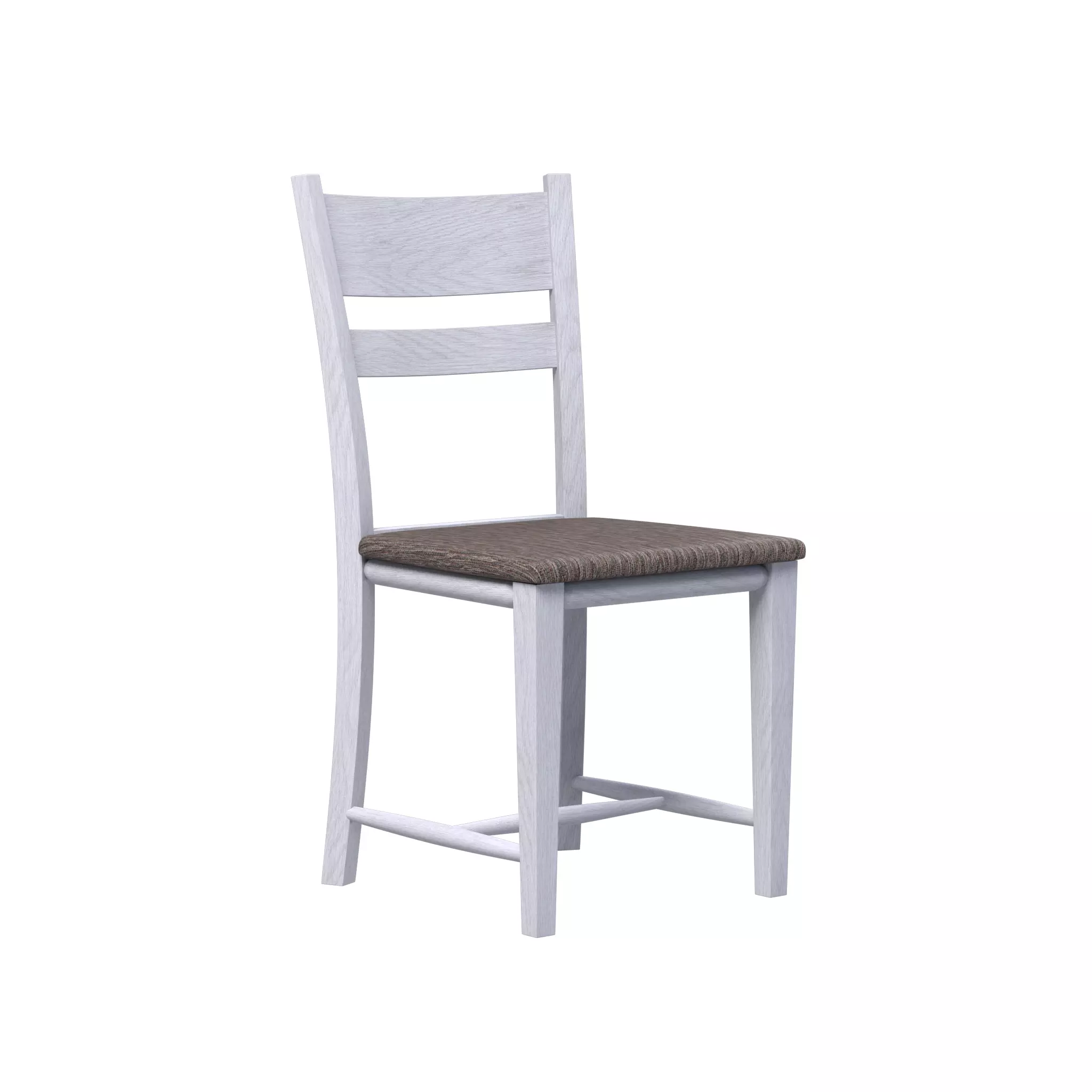 Chair dining Low-poly 3D model_0