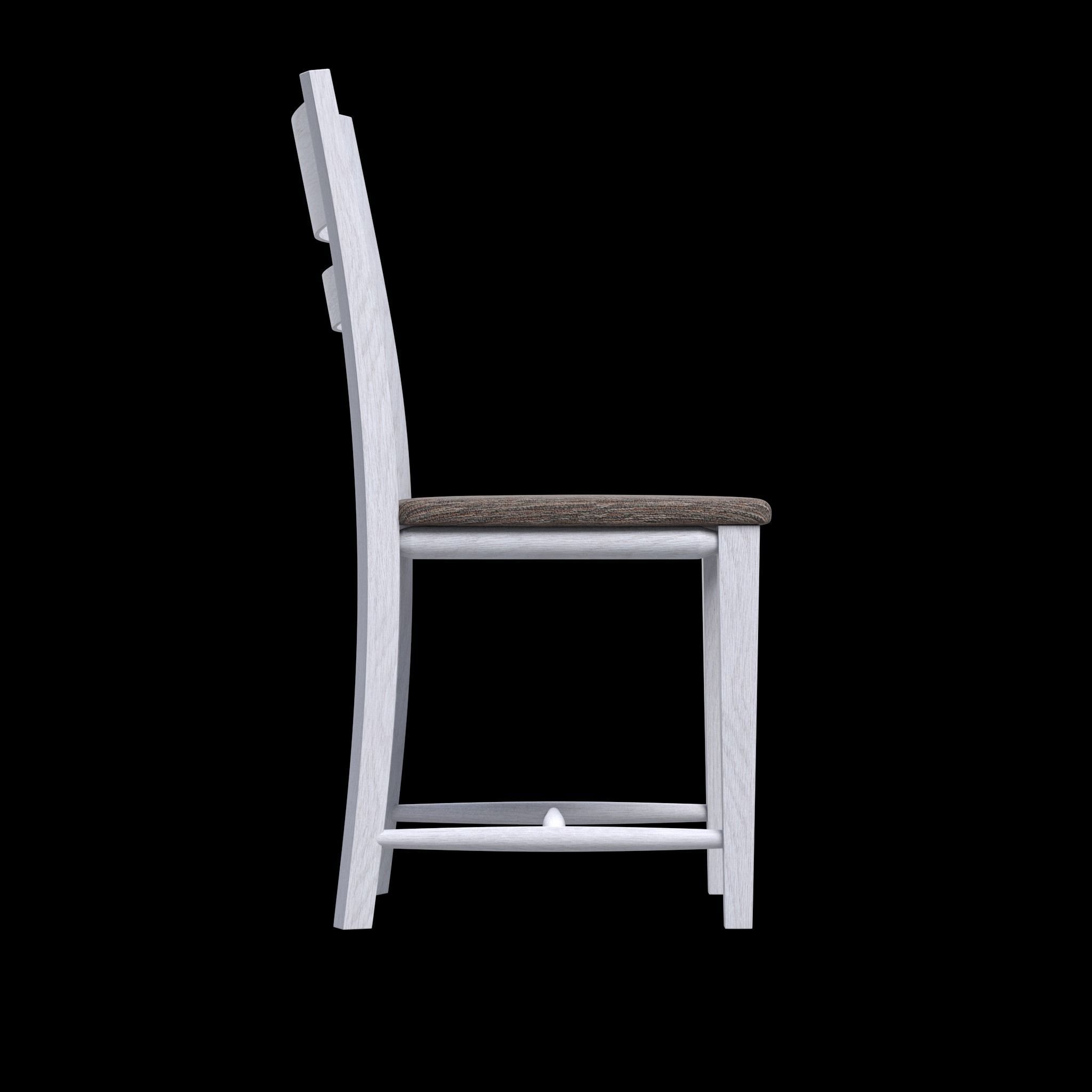 Chair dining Low-poly 3D model_18